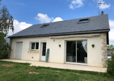 Rénovation d'une couverture en ardoise à Angers - AVO Rénovation