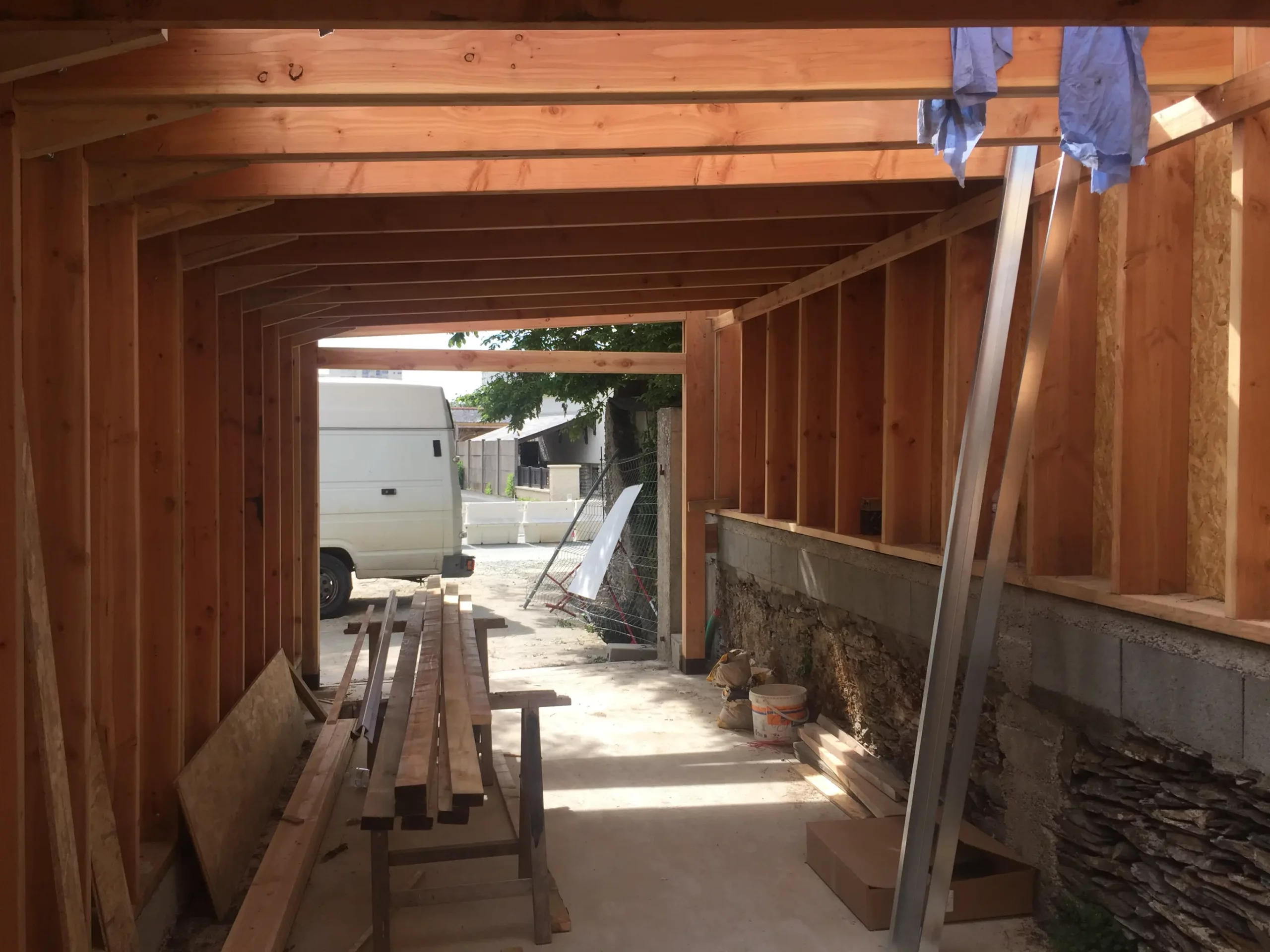 Extension structure bois - AVO Rénovation