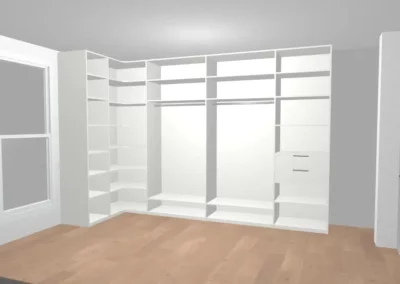 Conception d'un dressing - AVO Rénovation