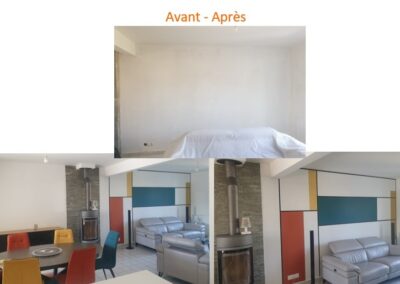 Rénovation pièce de vie - AVO rénovation