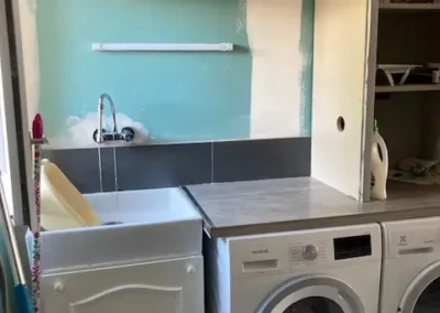 Isolation de garage et rénovation complète de cuisine et buanderie à Angers par AVO Rénovation