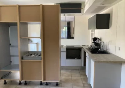 Isolation de garage et rénovation complète de cuisine et buanderie à Angers par AVO Rénovation