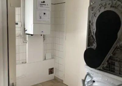 Projet de rénovation intérieure à Angers : garage isolé, cuisine et buanderie modernisées avec AVO Rénovation