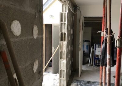 AVO Rénovation angers - création d'une ouverture en maçonnerie + menuiserie - 2