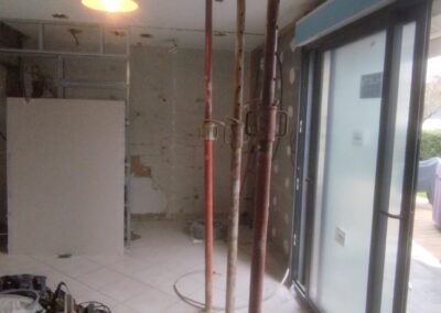 AVO Rénovation angers - création d'une ouverture en maçonnerie + menuiserie - 3