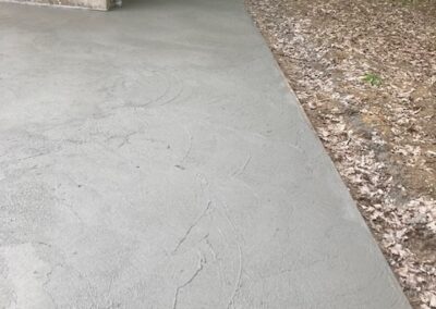 AVO Rénovation - maçonnerie, création d'une terrasse de 125 m² à saint lambert la potherie - 4