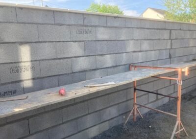 AVO Rénovation - maçonnerie, démolition dépendance, création mur, escalier, cloture et portail angers - 7