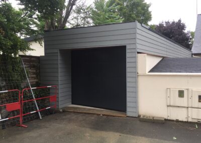 AVO Rénovation - réalisation d'un garage, maçonnerie, ossature bois, menuiserie à angers - 11