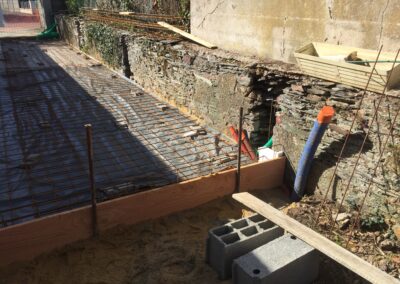 AVO Rénovation - réalisation d'un garage, maçonnerie, ossature bois, menuiserie à angers - 2