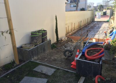 AVO Rénovation - réalisation d'un garage, maçonnerie, ossature bois, menuiserie à angers - 3