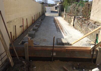 AVO Rénovation - réalisation d'un garage, maçonnerie, ossature bois, menuiserie à angers - 4