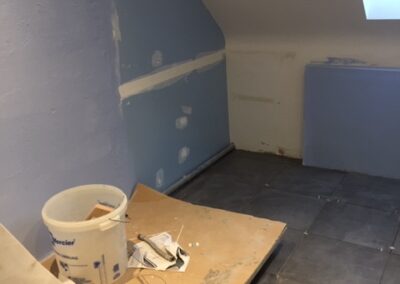 AVO Rénovation - rénovation complète de salle de bain étage à avrillé - plomberie et dépannage - 2