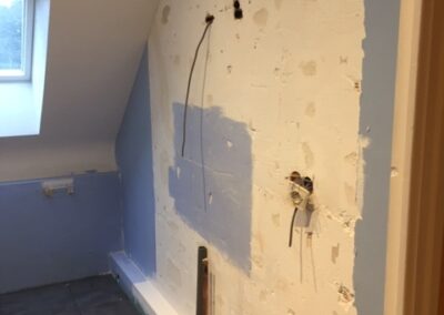AVO Rénovation - rénovation complète de salle de bain étage à avrillé - plomberie et dépannage - 3