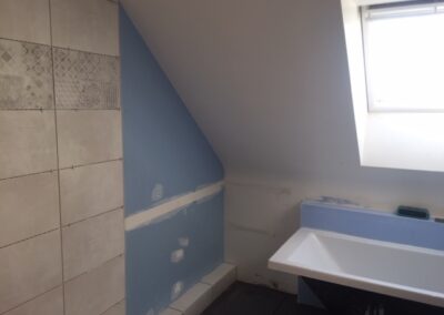 AVO Rénovation - rénovation complète de salle de bain étage à avrillé - plomberie et dépannage - 5