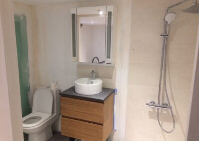 AVO Rénovation - rénovation, salle de bain, remplacement baignoire par douche et meuble vasque - 4