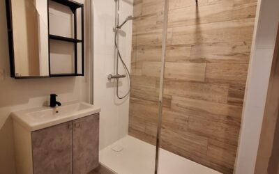 Rénovation complète d’une salle de bain quartier Orgemont – ANGERS (octobre 2025)