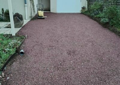 aménagement cour et allée de garage à angers doutre - avo rénovation