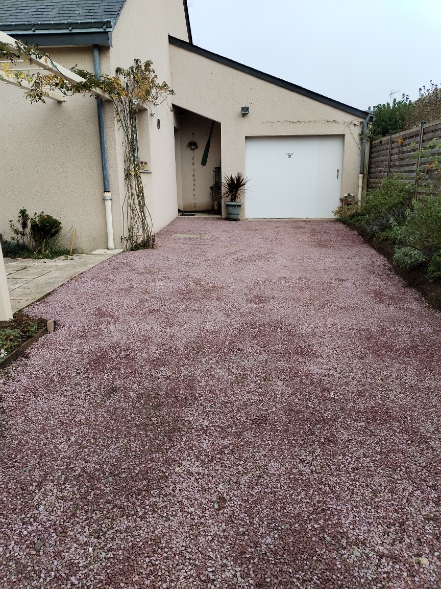AVO Rénovation - aménagement d'une cour maçonnerie angers doutre 1