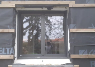 AVO Rénovation - isolation-par-exterieur-bardage-bois-brule-menuiserie-meo-kline-49 - 1