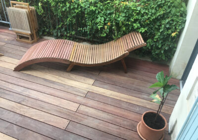 Réalisation d'une terrasse sur piloti angers 49